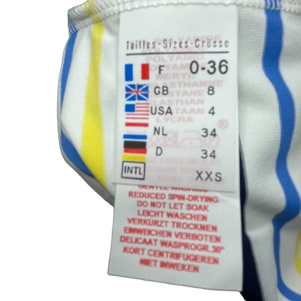 Saint James Breton GARDE-COTE 3/4 Sleeve Size 4 US Multicolor Anti-UV Preppy - Picture 5 of 8